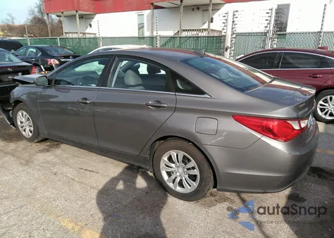 2013 Hyundai Sonata Gls из США, поврежденный, VIN 5NPEB4AC1DH596647